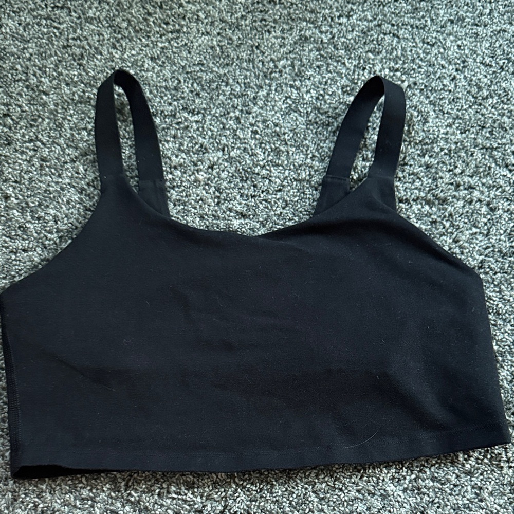 Women's Black Crop Top